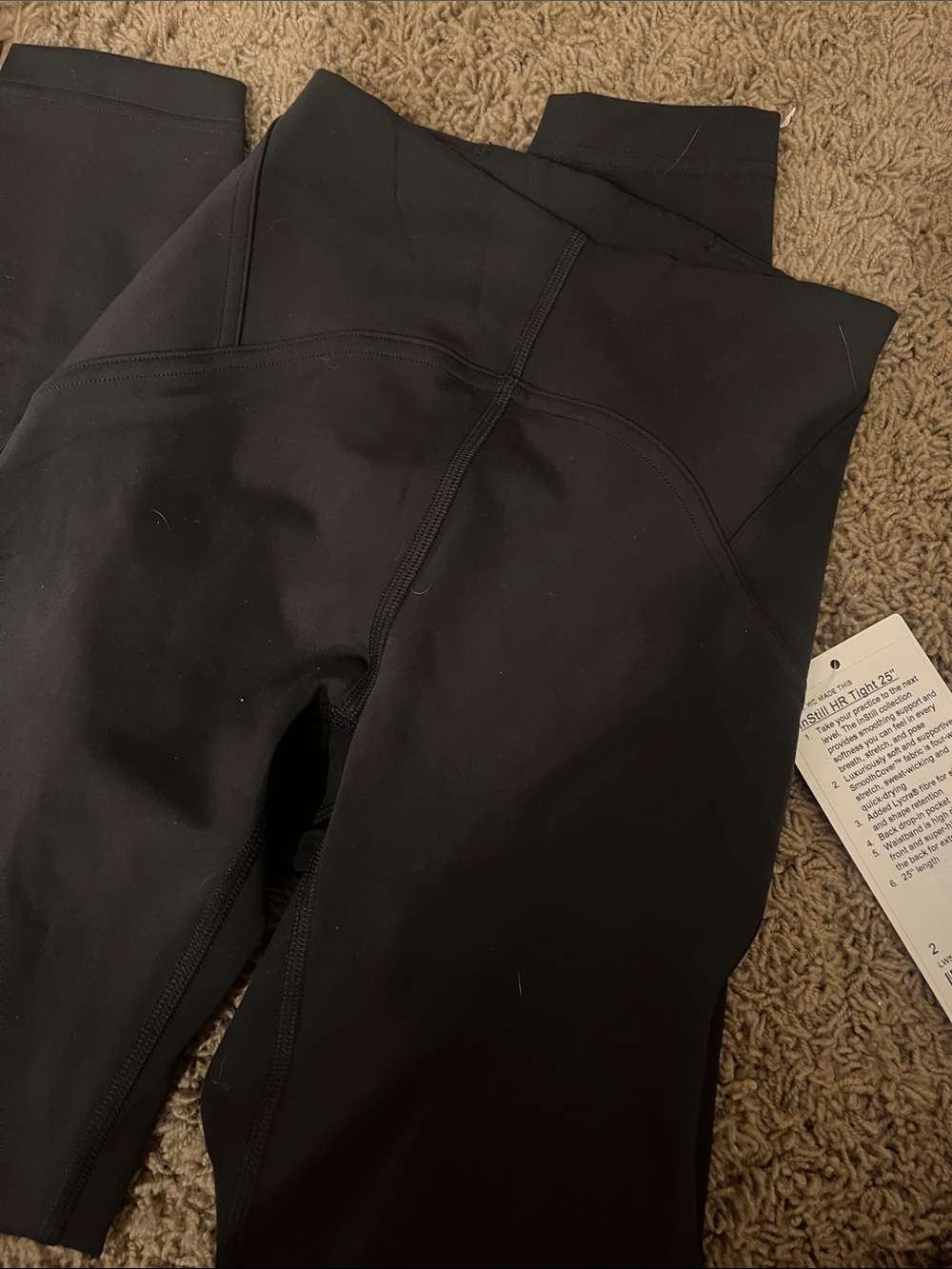 lululemon athletica Black High-Rise Leggings